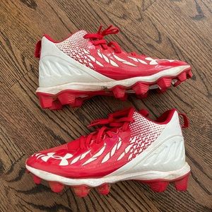 UA size 5.5 youth boys baseball cleats